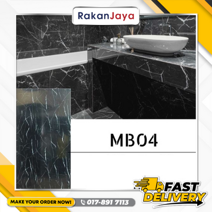 POLY UV MARBLE BOARD (3MM X 4FT)