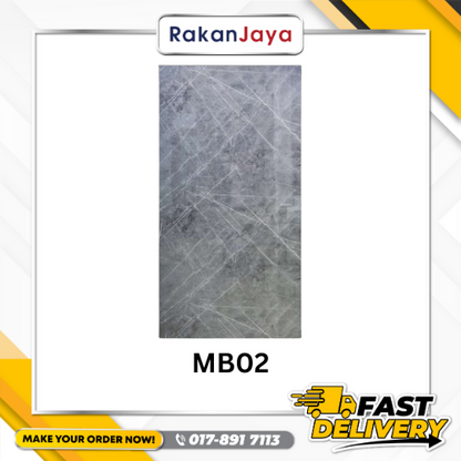 POLY UV MARBLE BOARD (3MM X 4FT)
