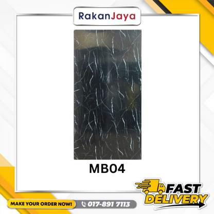 POLY UV MARBLE BOARD (3MM X 4FT)