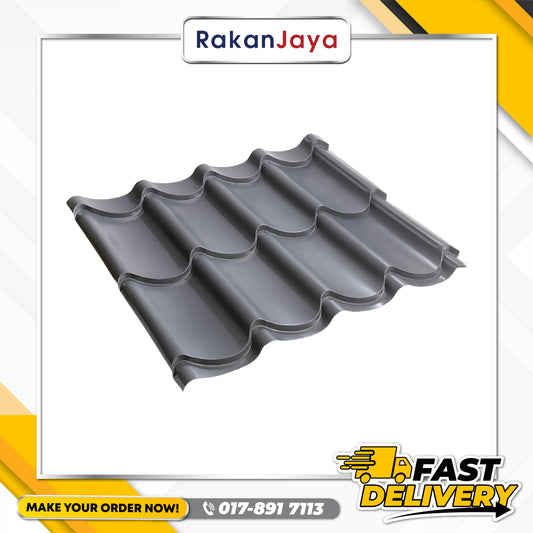 EURO STEP METAL ROOFING G27 (0.40MM) (1FT-9FT)