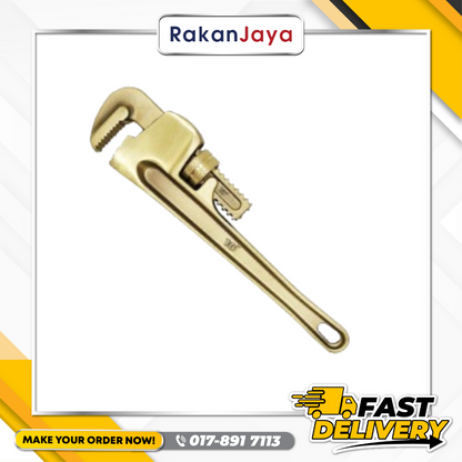 KI TOOLS NON SPARK PIPE WRENCH - U.S TYPE