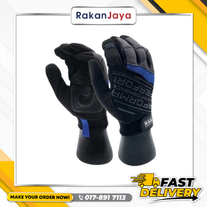 M-SAFE MECHANICAL PADDED PALM GLOVE (M-PRO)