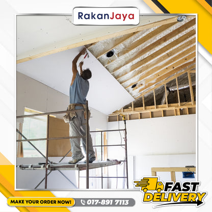 GYPSUM PLASTERBOARD (4FT X 8FT)