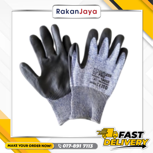 ISQ LATEX COATED GLOVES CUTLESS PRO
