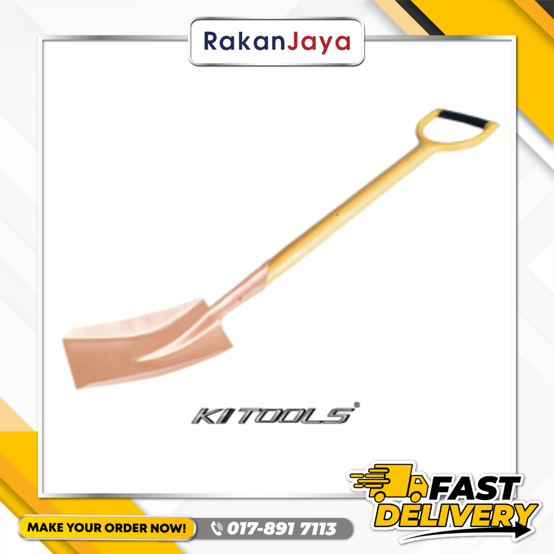 KI TOOLS NON SPARK SHOVEL – SQUARE