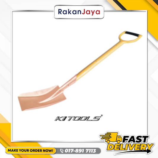 KI TOOLS NON SPARK SHOVEL – SQUARE