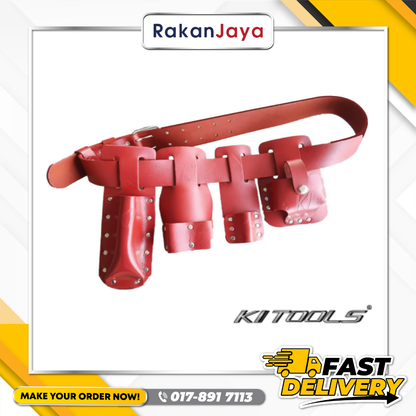 KI TOOLS HEAVY DUTY LEATHER TOOLS BELTS