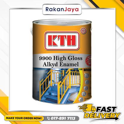 KTH HIGH GLOSS ALKYD ENAMEL 9900 (5Litre)