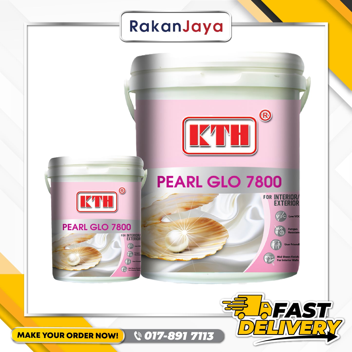 KTH PEARL GLO 7800 (WALL PAINT)