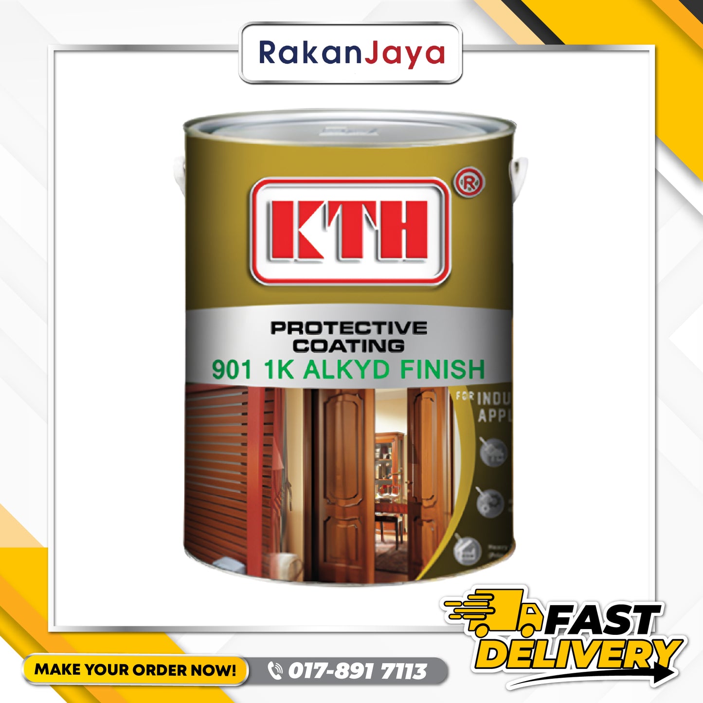 KTH PROTECTIVE COATING ALKYD FINISH 901 1K