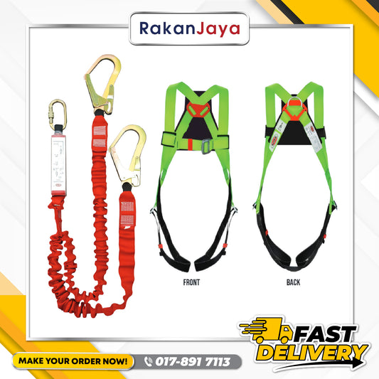 M-SAFE BODY HARNESS FULL SET (MODEL : BHS-100)