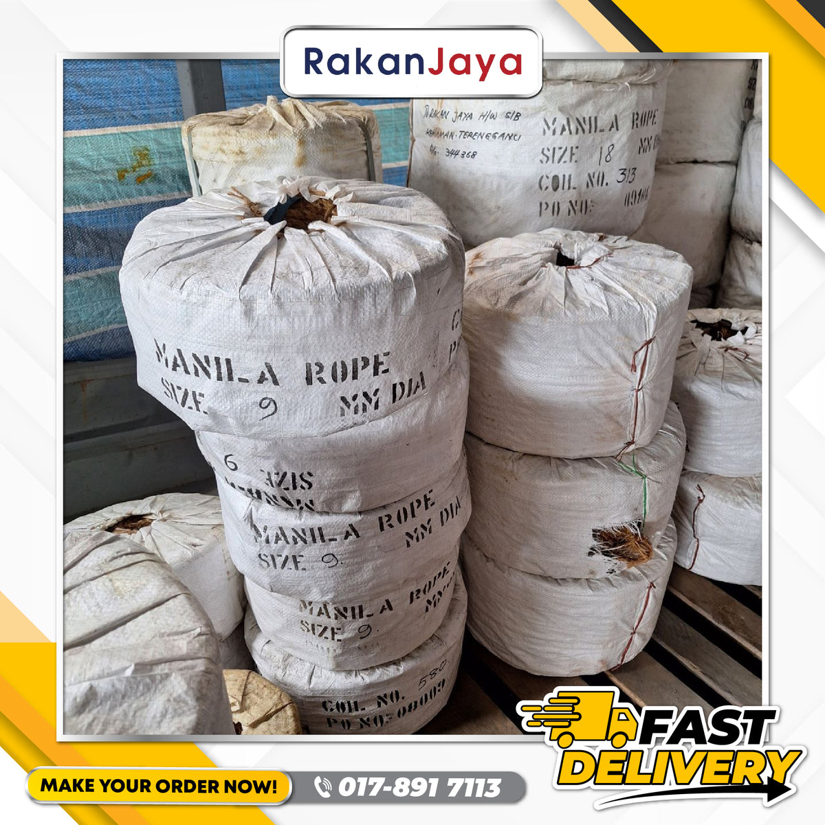 MANILA ROPE (150MTR) – Rakan Jaya Hardware
