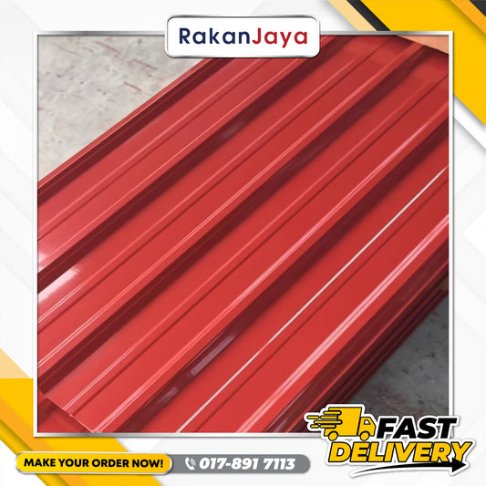 METAL ROOFING G28 (0.33MM)(10FT-20FT) 1.0