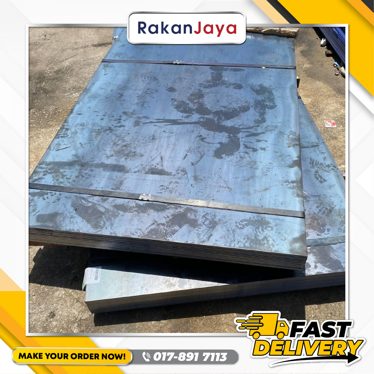 MS (MILD STEEL) PLATE – Rakan Jaya Hardware