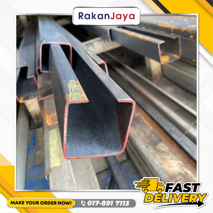 MS (MILD STEEL) UPPER CHANNEL (6MTR)