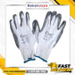 OREX SAFETY GLOVE WITH WHITE POLYESTER