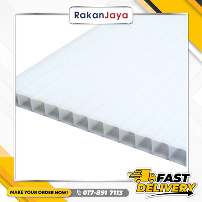 POLYCARBONATE HOLLOW SHEET (6MM)