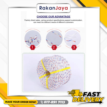 PP ROPE WHITE (PP POLYPROPYLENE ROPE)