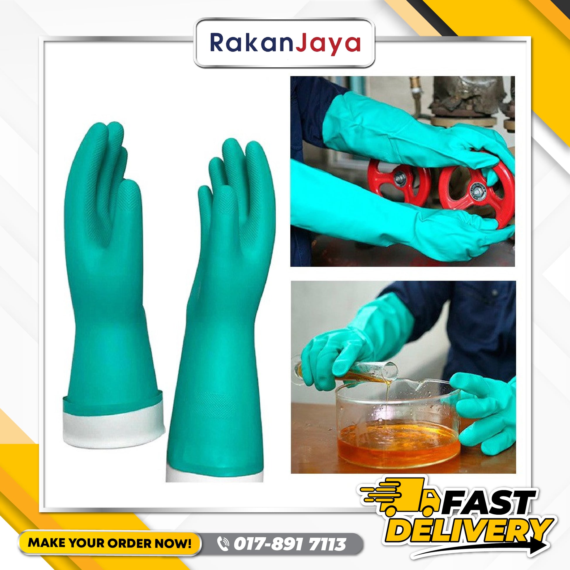 PROGUARD NITRILE GLOVE – Rakan Jaya Hardware - Main Image