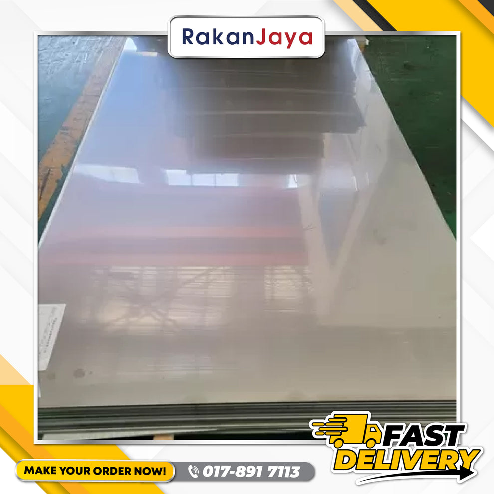 SS316 (2B) PLATE (4FT X 8FT) – Rakan Jaya Hardware