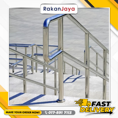 SS304 STAINLESS STEEL PIPE (ORNAMENTAL) (6MTR)