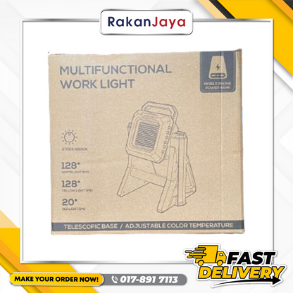 MULTIFUNCTIONAL WORK LIGHT 3000LM