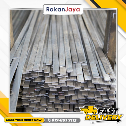 ALUMINIUM FLAT BAR (6 MTR)