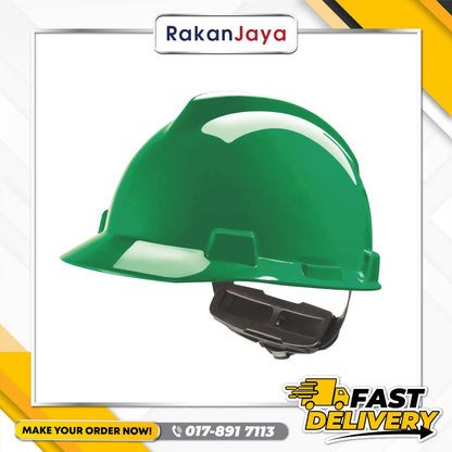 MSA V-GARD SAFETY HELMET (CHIN STRAP)