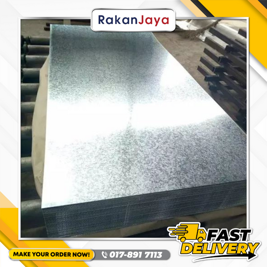 HOT DIP GALVANIZED (HDG) PLATE (4FT X 8FT)