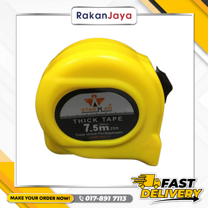 STARMAN MEASURING TAPE - 7.5M