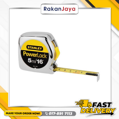 STANLEY POWERLOCK MEASURING TAPE