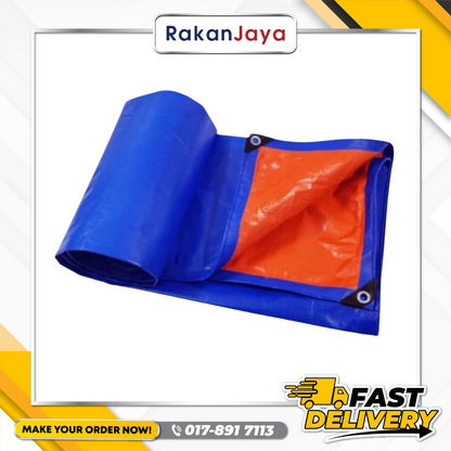 CANOPY CANVAS TARPAULIN MATERIAL WATER RESISTANCE (BRAND MALAYSIA)