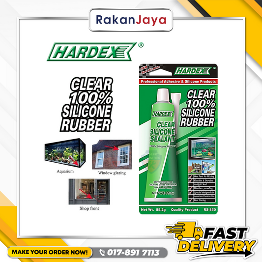 HARDEX SILICONE RUBBER - CLEAR