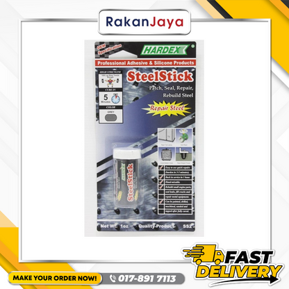 HARDEX STEEL STICK EXPOXY - METAL