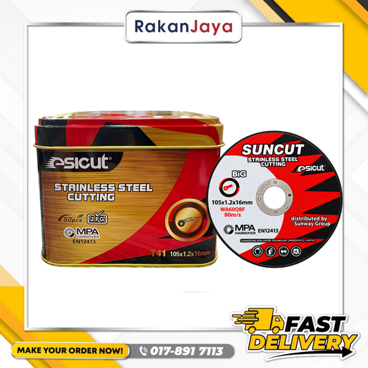 ESICUT CUTTING DISC (S/S)