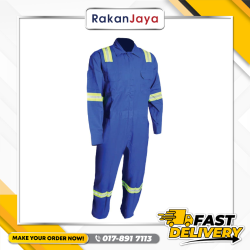 M-SAFE 100% PRE-SHRUNK COTTON COVERALL