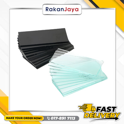 WELDING LENS GLASS (DARK AND CLEAR)