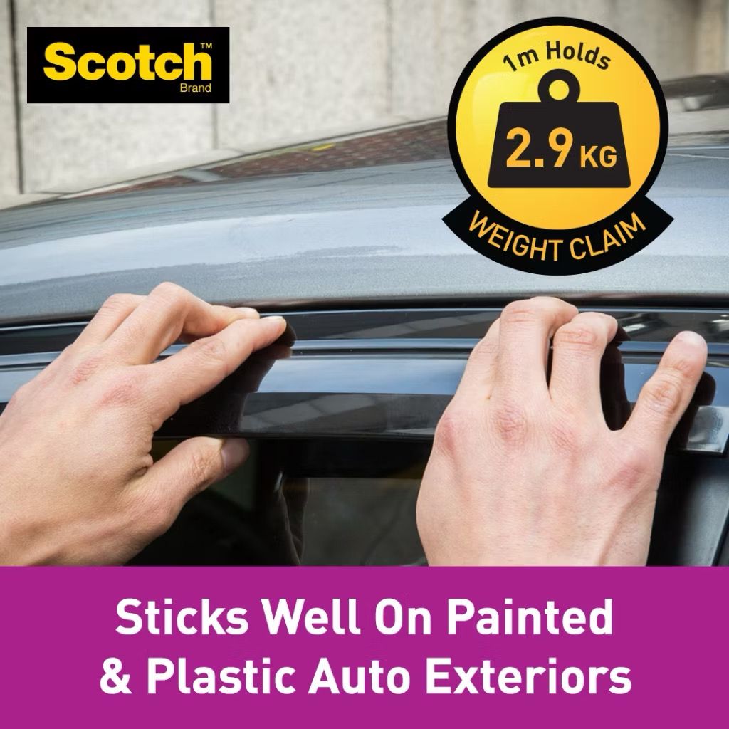 3M SCOTCH STRONG DOUBLE SIDE MOUNTING TAPE EXTERIOR & AUTO