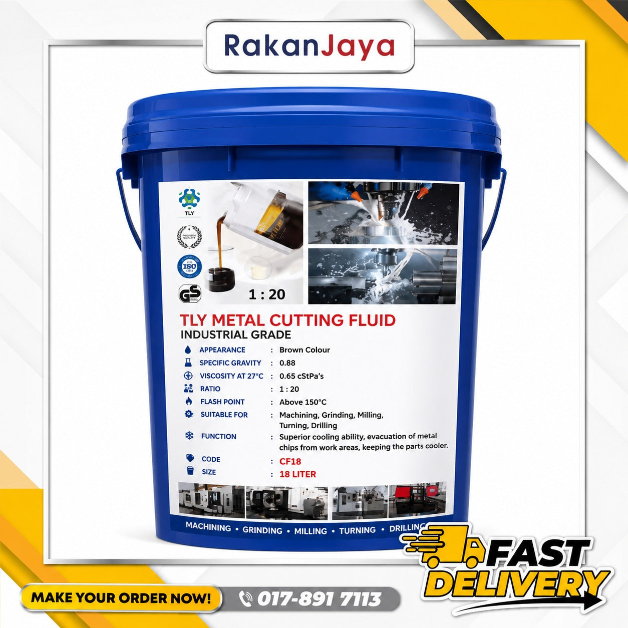 METAL CUTTING FLUID (INDUSTRIAL GRADE)