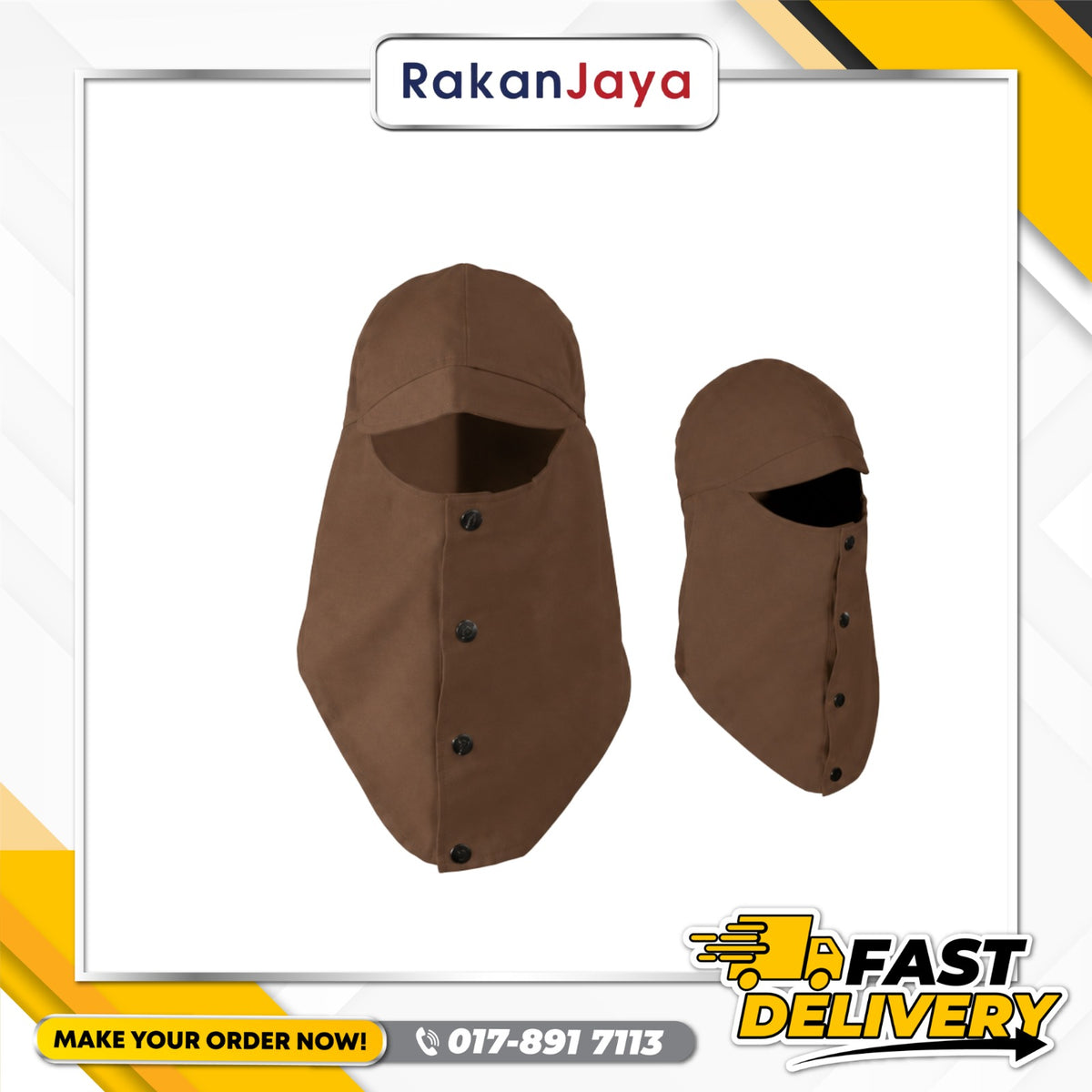 M-SAFE M-HC100 100% COTTON WELDING HEAD COVER