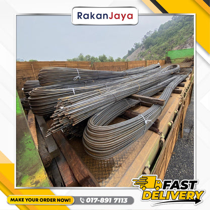 MS (MILD STEEL) Y-BAR (BS GRADE) (12MTR)