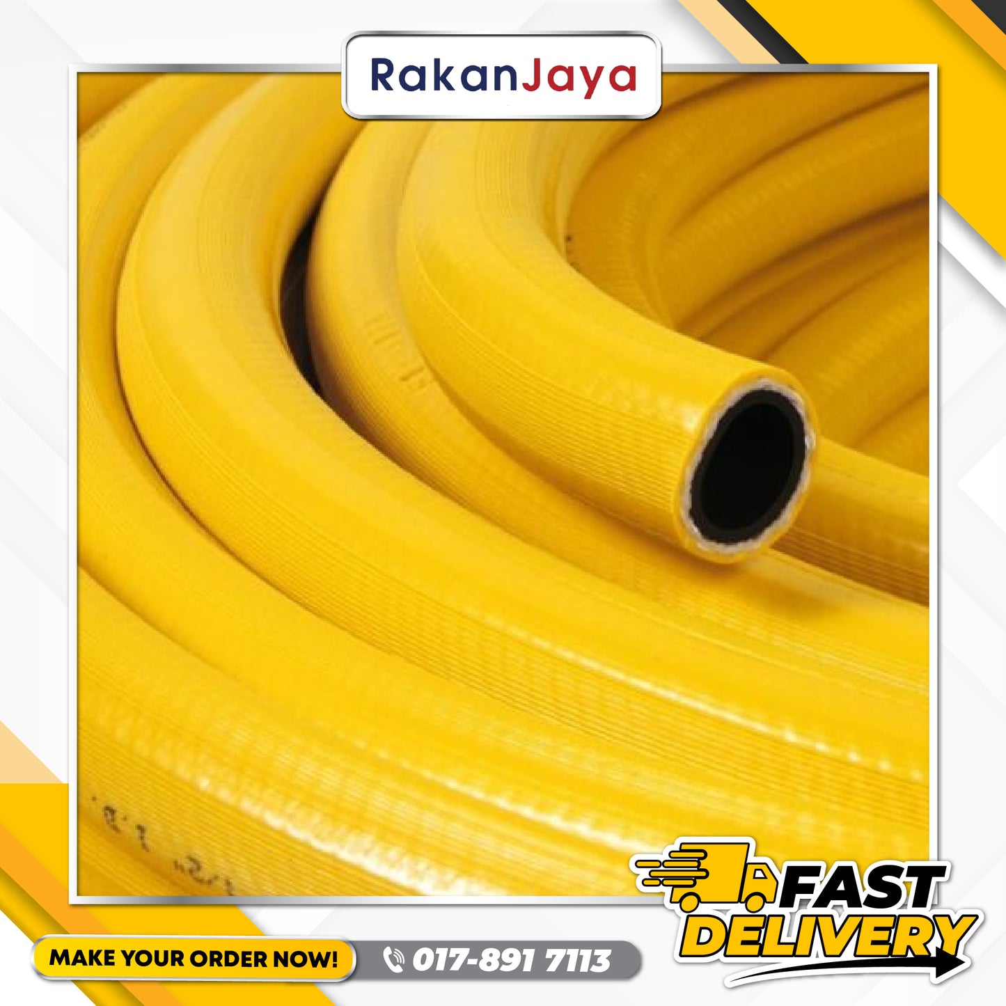 YELLOW HIGH-PRESSURE HOSE (100MTR)