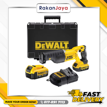 DEWALT 20V RECIPROCATING SAW (DCS380M2)