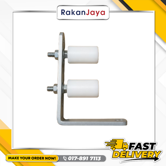 L-BRACKET C/W 40 X 60 DOUBLE NYLON BUSH