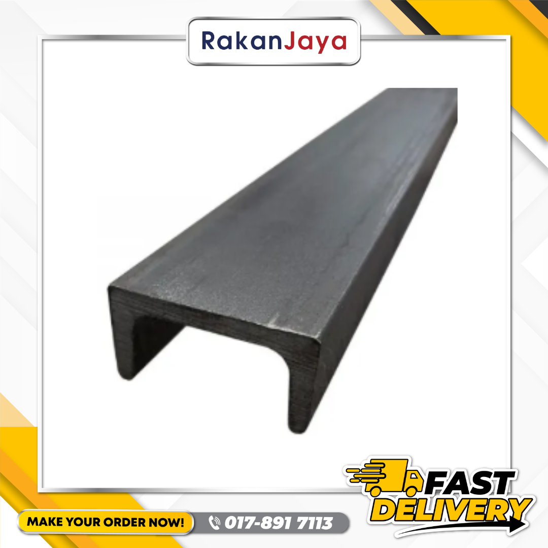MS (MILD STEEL) CHANNEL (6MTR)