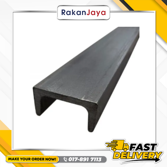 MS (MILD STEEL) CHANNEL (6MTR)