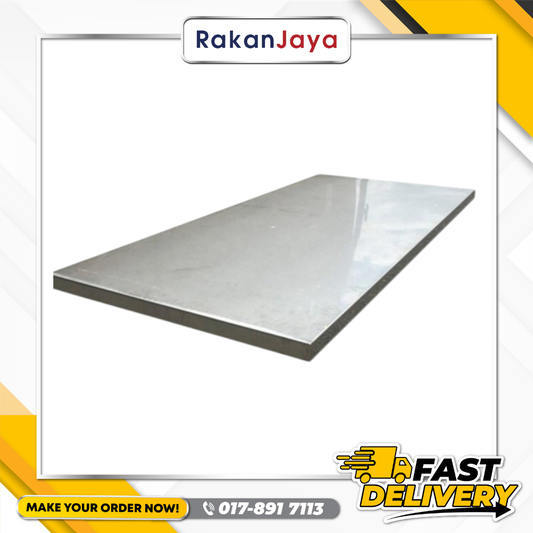 STAINLESS STEEL (SS304) PLATE (4FT X 8FT)