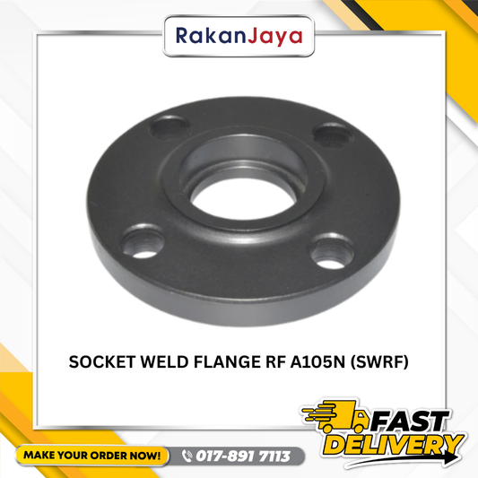 SOCKET WELD FLANGE RF A105N (SWRF) SCH80