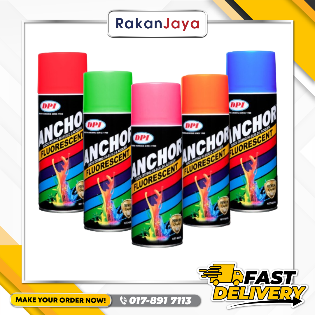 ANCHOR SPRAY PAINT (FLUORESCENT)