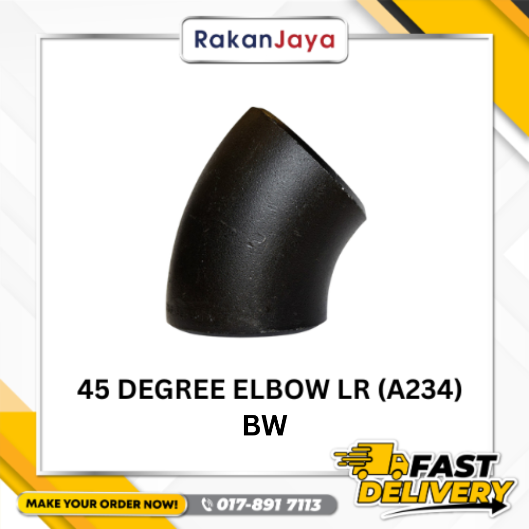 45 DEGREE ELBOW LR (A234) BW